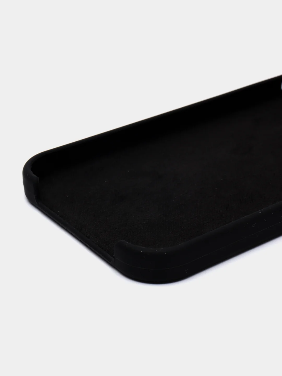 Черный чехол Silicone-Case для iPhone 13, 13 Pro, 13 Pro Max