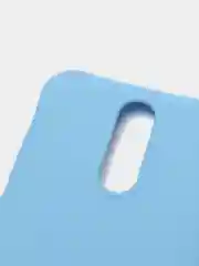 Голубой силиконовый матовый чехол для Xiaomi Mi 10/8/9/8A/Note 8/Note 8T/Note 8 Pro/Note 9