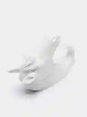 Декор-вешалка настенный "Конь", 12 x 3,8 см, белый