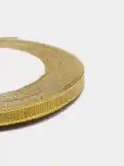 Желтый лента парчевая, 6 мм