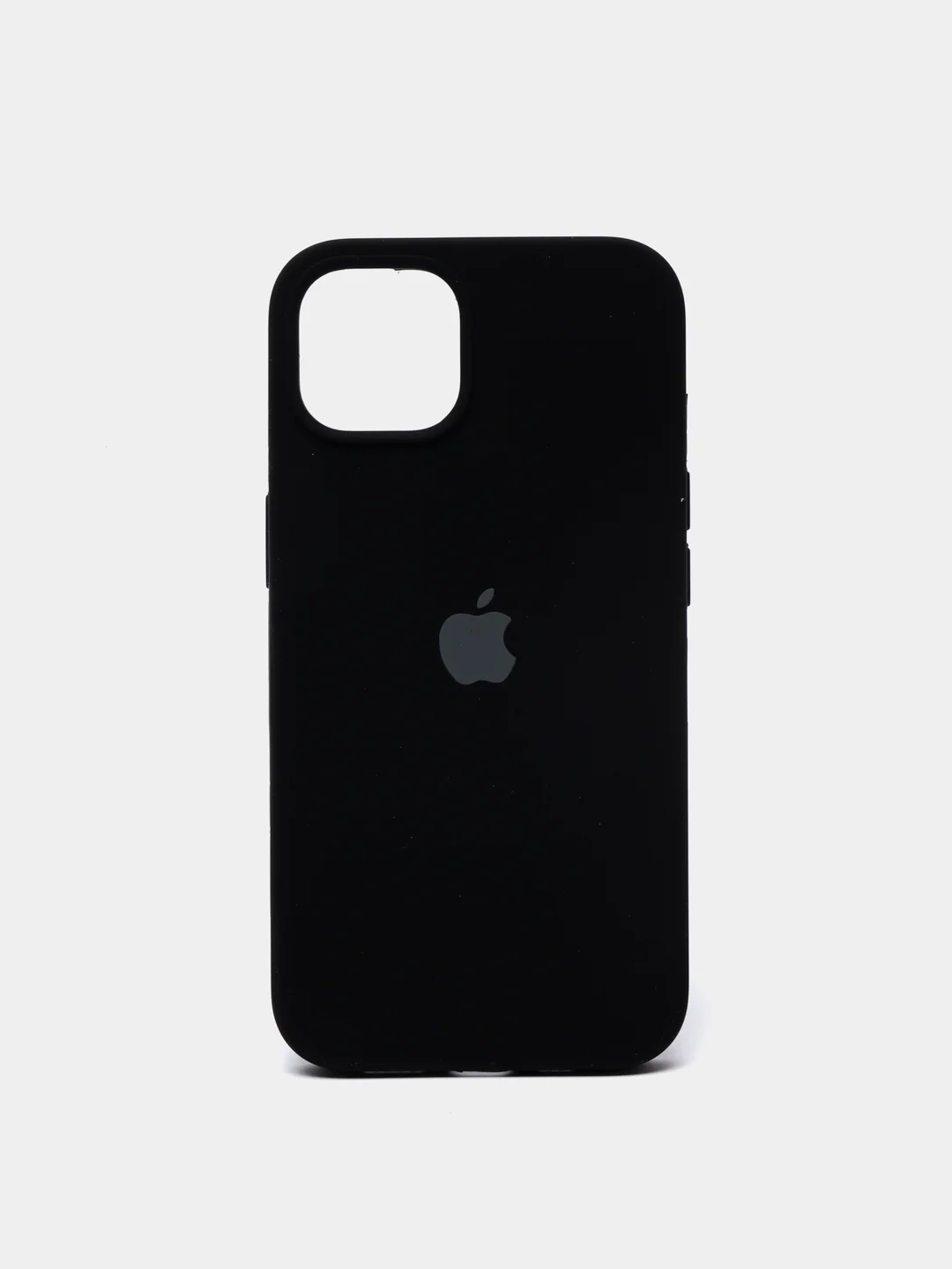 Черный чехол Silicone Case для Apple iPhone 13