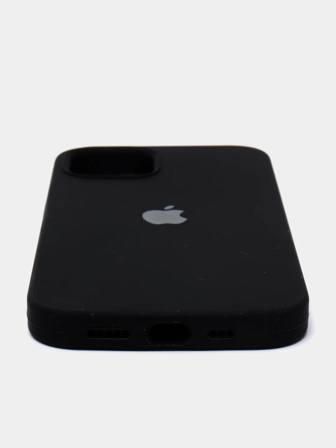 Черный чехол Silicone Case для Apple iPhone 13