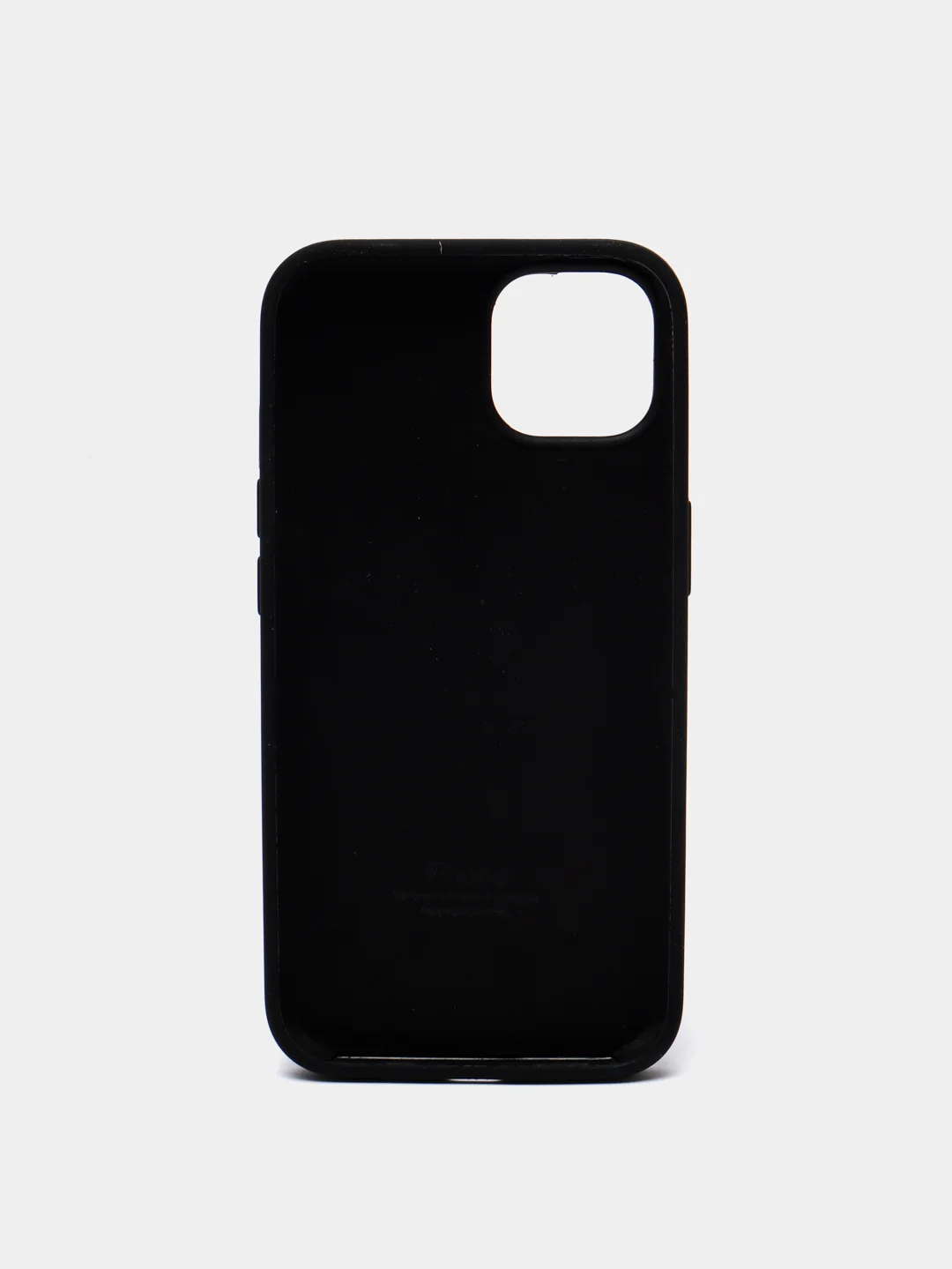 Черный чехол Silicone Case для Apple iPhone 13