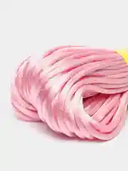 Розовый атласный шнур, 2 мм