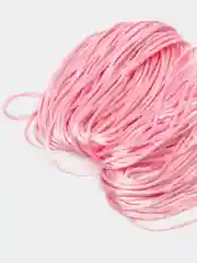 Розовый атласный шнур, 2 мм