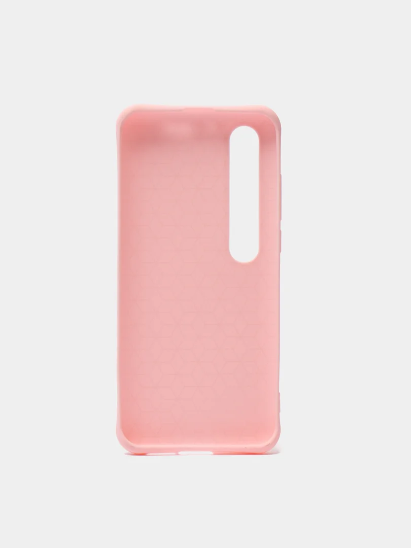 Розовый силиконовый матовый чехол для Xiaomi Mi 10/8/9/8A/Note 8/Note 8T/Note 8 Pro/Note 9