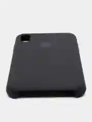Черный чехол Silicone Case для iPhone XS Max