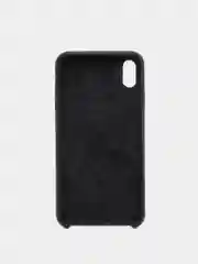 Черный чехол Silicone Case для iPhone XS Max