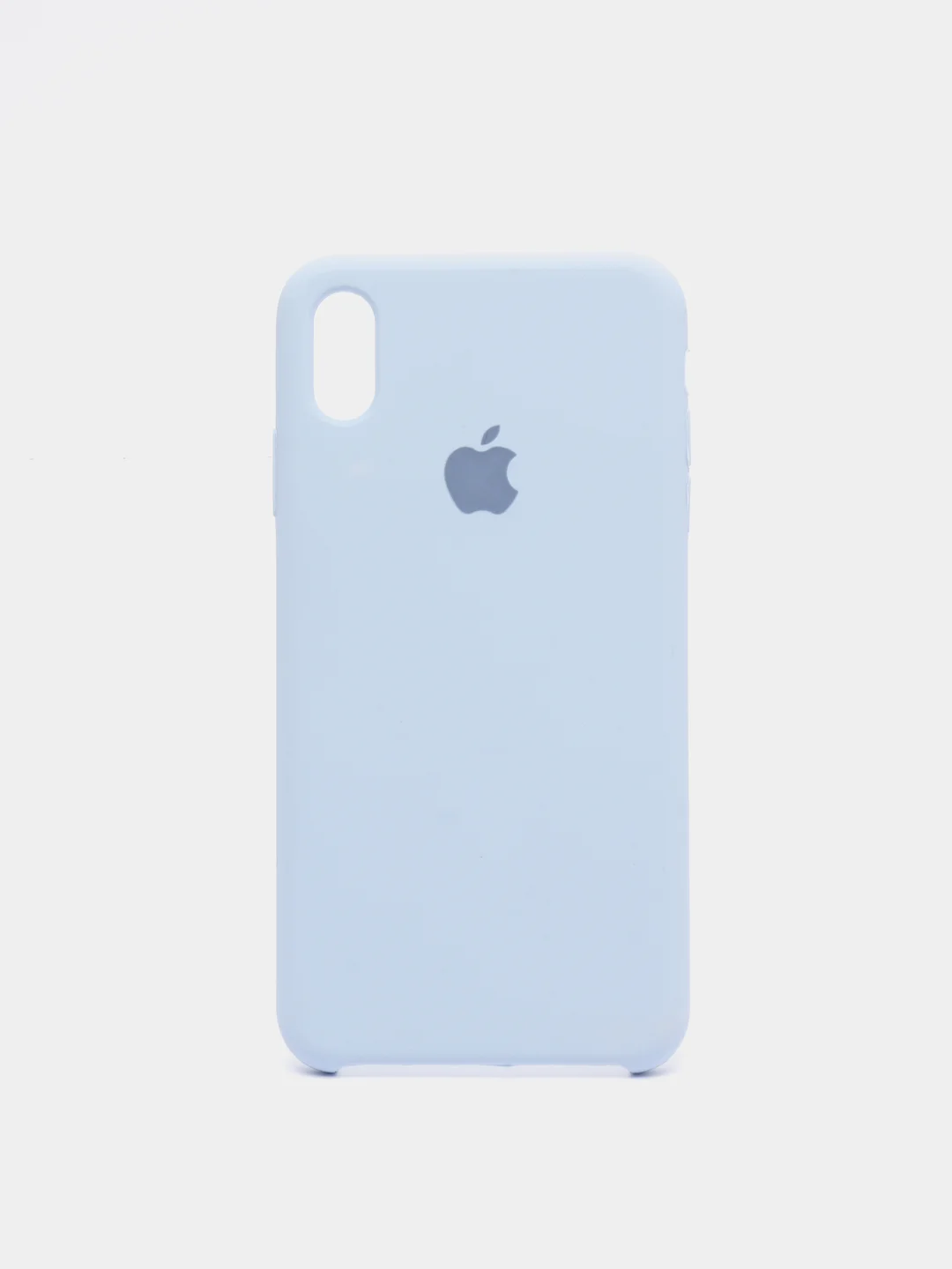 Тёмно-серый чехол Silicone Case для iPhone XS Max