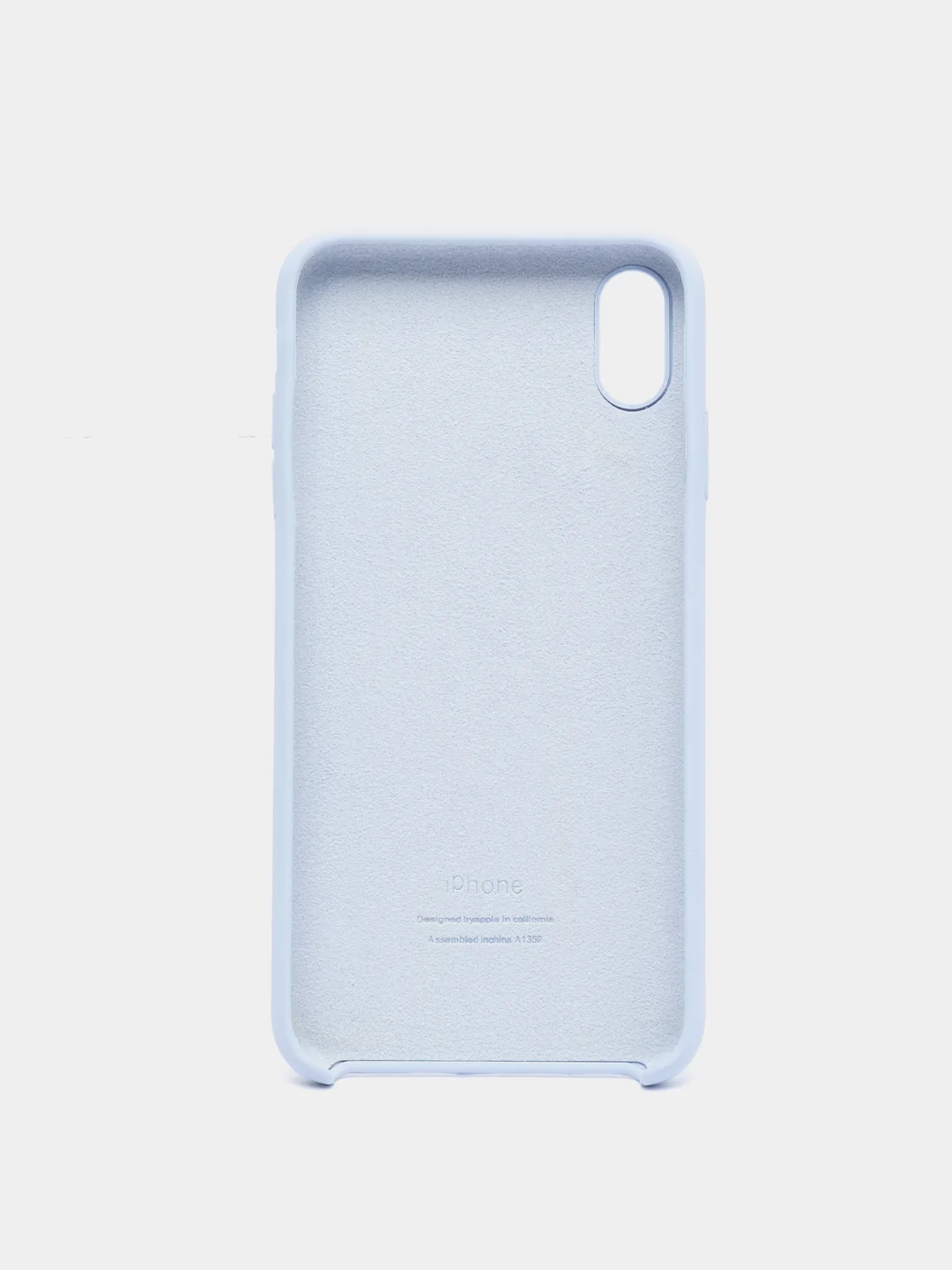 Тёмно-серый чехол Silicone Case для iPhone XS Max