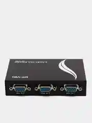Черный переключатель монитора VGA, на 2 порта