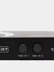 Черный переключатель монитора VGA, на 2 порта