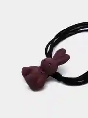 Фиолетовый резинки для волос "Кролик"