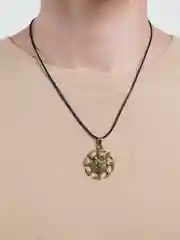 Золотой цепочка с подвеской, мужская