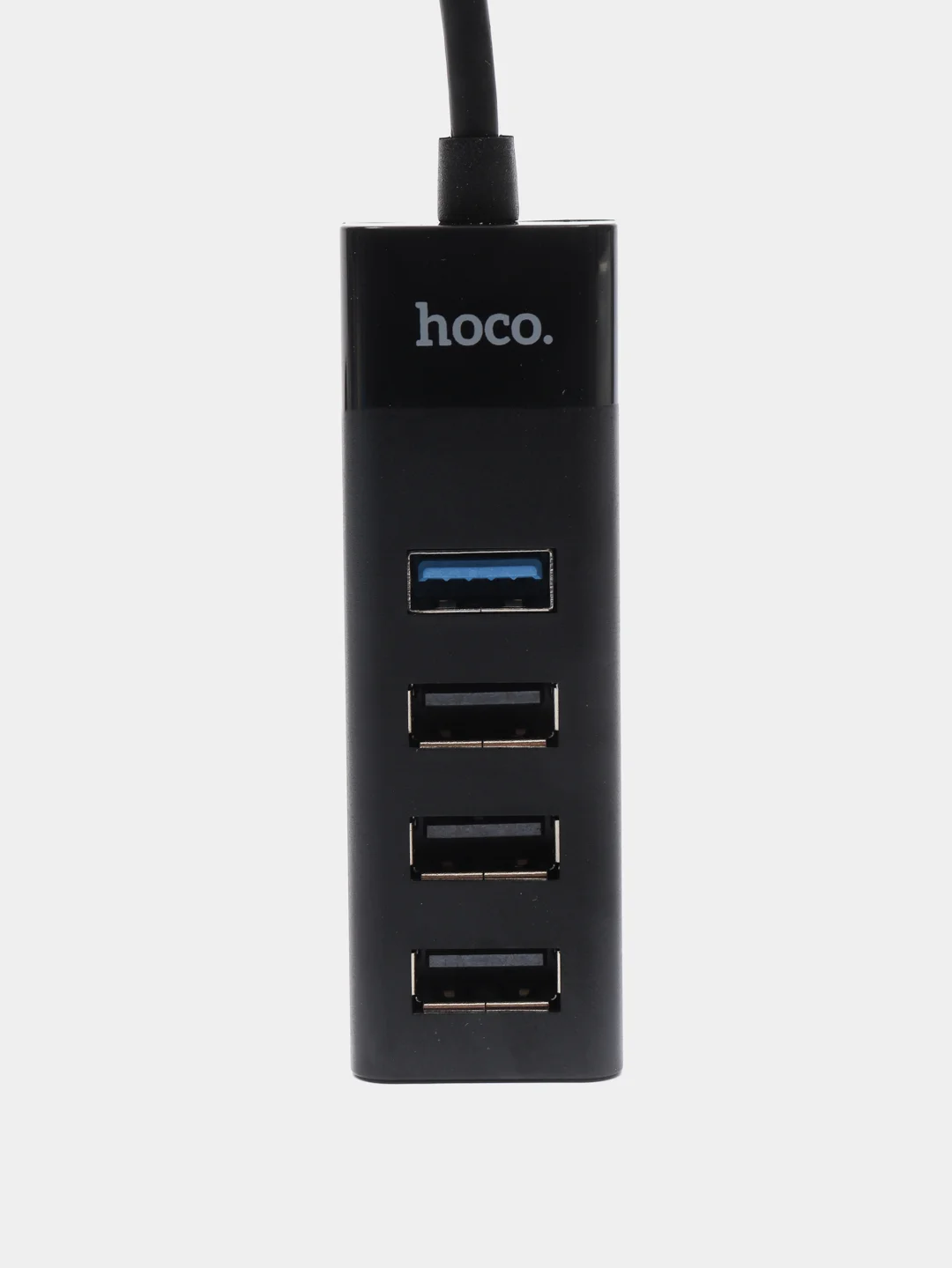 Синий хаб разветвитель Hoco HB25 Type-C, USB, 3.0