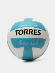 Голубой мяч волейбольный пляжный "TORRES Beach Sand"