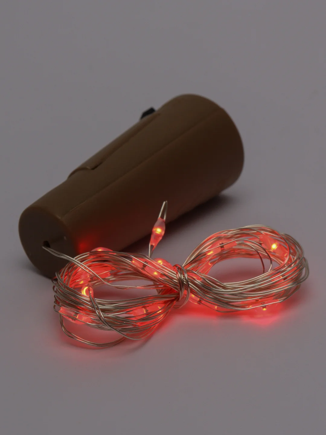 Светодиодная гирлянда-пробка роса для бутылки 1 и 2 метра, 10 и 20 LED