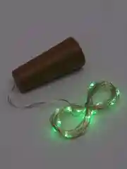 Светодиодная гирлянда-пробка роса для бутылки 1 и 2 метра, 10 и 20 LED