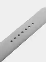 Серый силиконовый ремешок для Xiaomi Amazfit Bip / Huawei / Samsung, 20 мм / 22 мм, с кнопкой