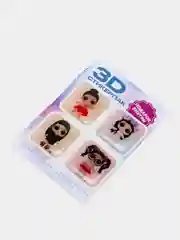 Карамельный 3d наклейка (3Д объемная наклейка) стикер на телефон, Лол, Бравел Старс, Хаги ваги Роблокс