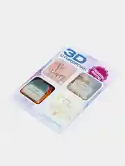 Багровый 3d наклейка (3Д объемная наклейка)стикер на телефон, глаз Фатимы, от сглаза, оберег