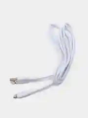 Сетевое зарядное устройство Denmen DC02 с проводом Type-C, microUSB, Lightning, 2.4 A