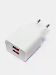 Сетевое зарядное устройство Denmen DC02 с проводом Type-C, microUSB, Lightning, 2.4 A
