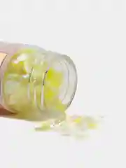 Желтый глиттер
