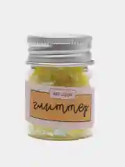 Желтый глиттер