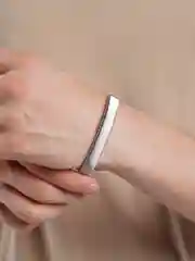 Серебряный браслет мужской на руку