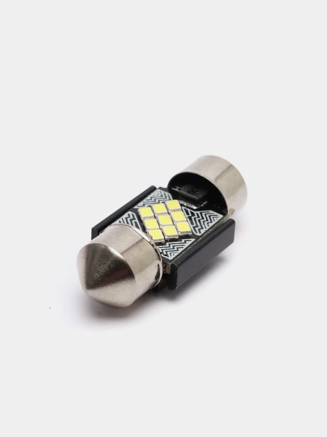 Белый автомобильные светодиодные LED огни, CANBUS C5W C10W лампы для салона и подцветки номера