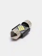 Белый автомобильные светодиодные LED огни, CANBUS C5W C10W лампы для салона и подцветки номера