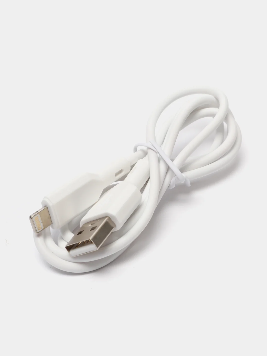 Черный usb Кабель зарядки Lightning iPhone Micro Type-C Android, iOS Borofone 1м, 60W, 3А