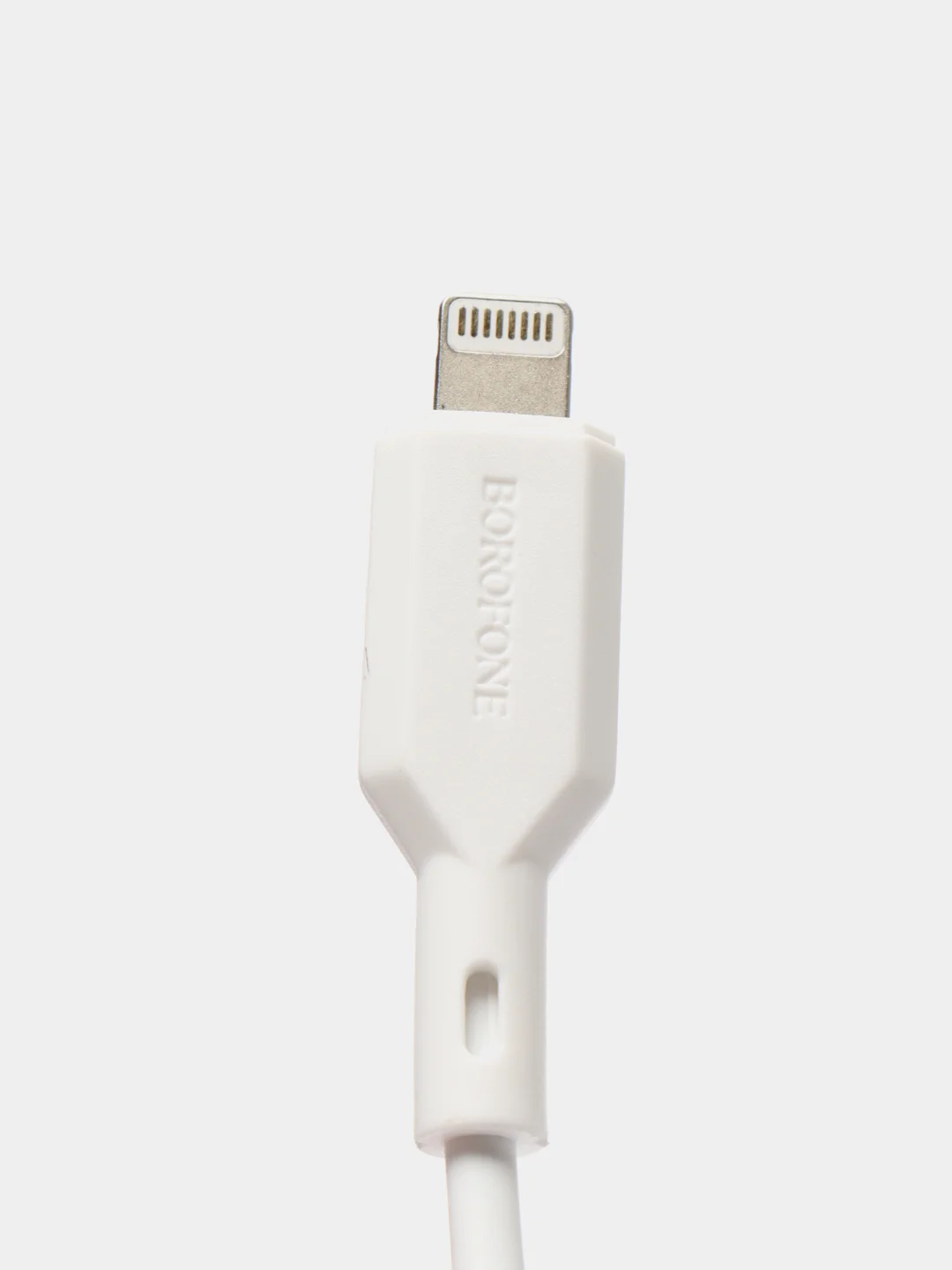 Черный usb Кабель зарядки Lightning iPhone Micro Type-C Android, iOS Borofone 1м, 60W, 3А