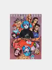 Голубой блокнот аниме Бродячие псы, Салли Фейс, Bungou stray dogs, Sally Face