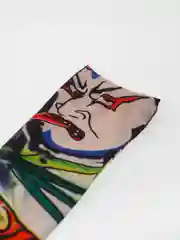 Багровый тату-рукава с рисунком