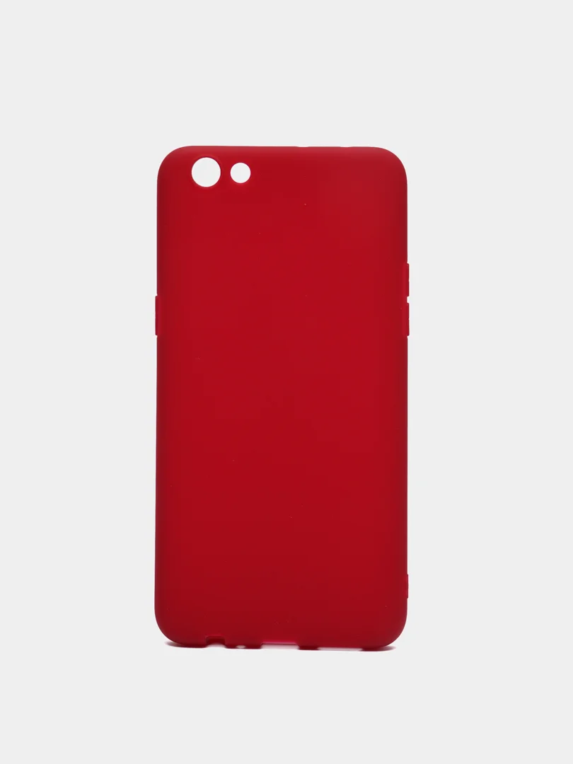 Багровый чехол для Oppo R 9 S Plus, силиконовый, 6 цветов
