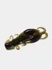 Тёмно-зелёный твистер LJ PRO SERIES ROCK CRAW