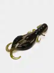 Тёмно-зелёный твистер LJ PRO SERIES ROCK CRAW