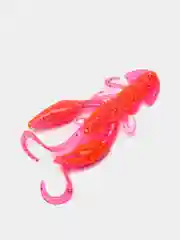 Тёмно-розовый твистер LJ PRO SERIES ROCK CRAW