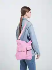 Розовый сумка через плечо, 5 цветов