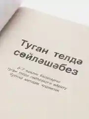 Методическое пособие "Говорим на родном языке" для детей 5 - 7 лет на татарском языке
