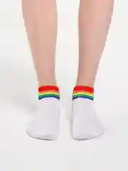 Белый носки женские, хлопок