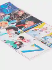Коралловый наклейки BTS, K-POP