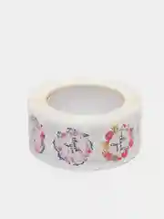 Коралловый наклейки в рулоне "Thank you"