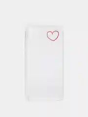 Алый чехол на iPhone 4
