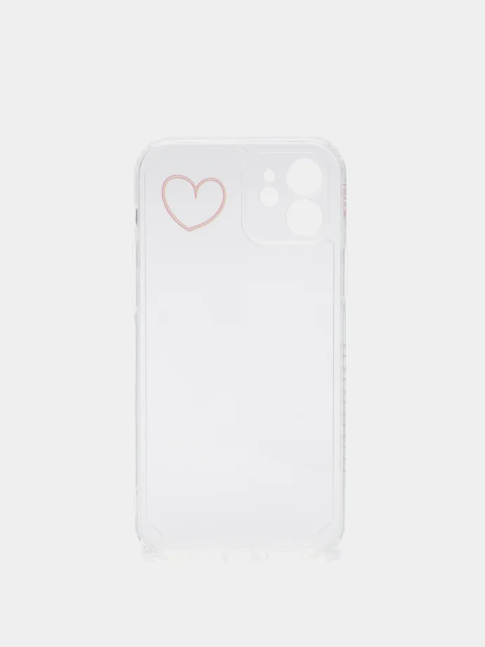 Алый чехол на iPhone 4