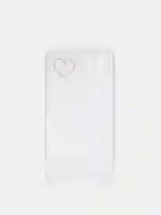 Алый чехол на iPhone 4