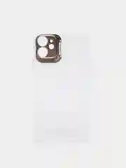 Белый чехол для iPhone 11 пластиковый матовый ультратонкий  с защитой камеры