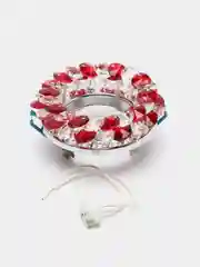 Красный светильник встраиваемый Ecola Light, CD4141, MR16, GU5.3, 50x90, круглый